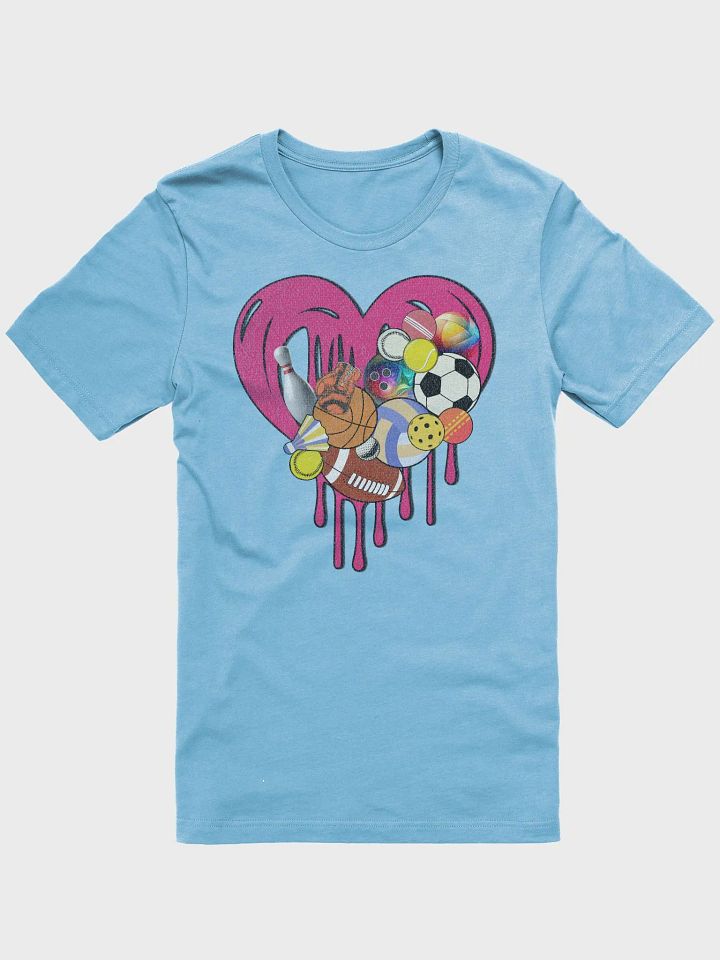 Heart Sports Assorted Game T-Shirt product image (31)