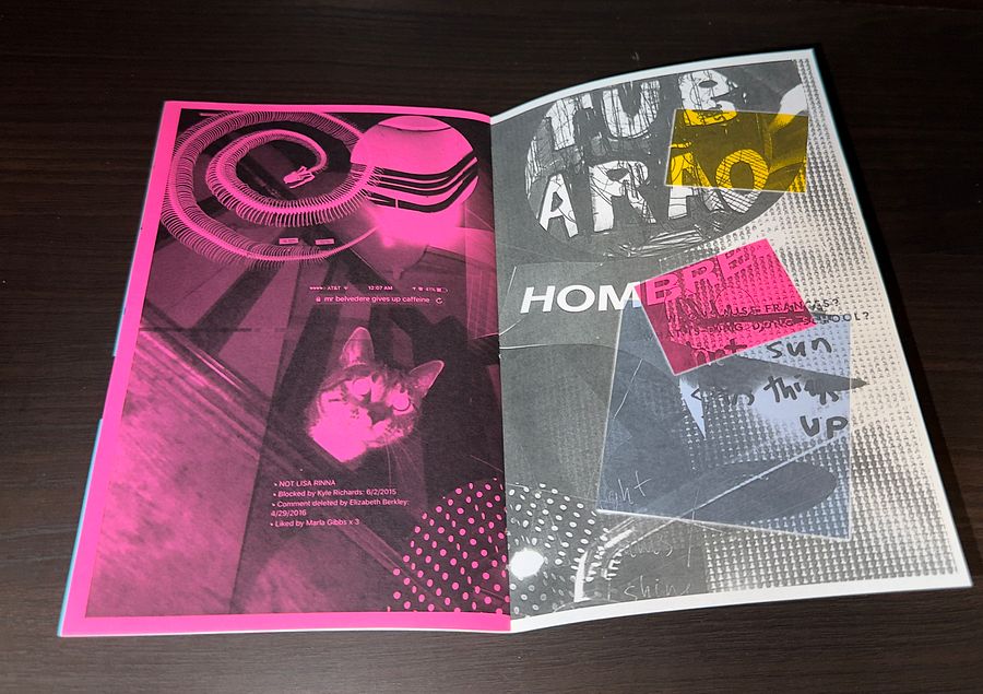 2018 - Zimmer Charging 2-1 limited edition hand-made zine product image (4)