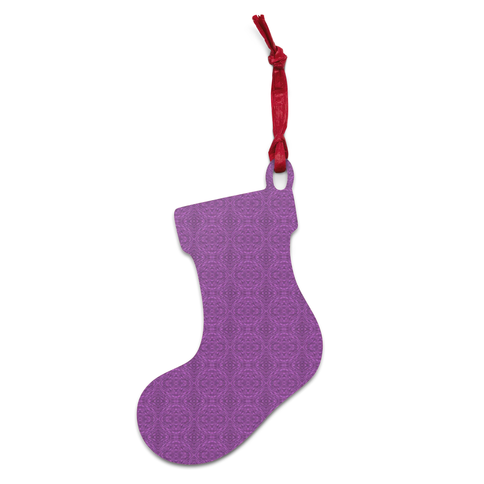 Plum Solstice – Wooden Christmas Ornament product image (2)