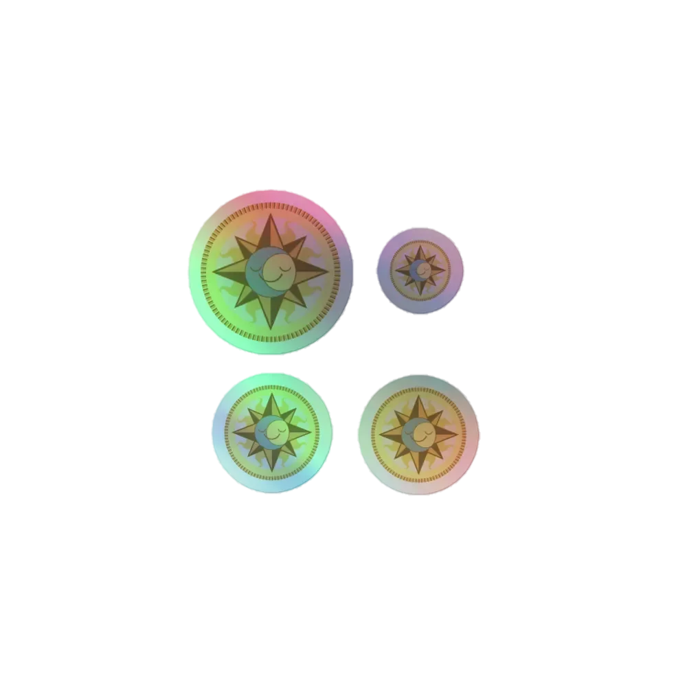 Coin of Temptation [Light] - Holo Sticker Sheet product image (1)