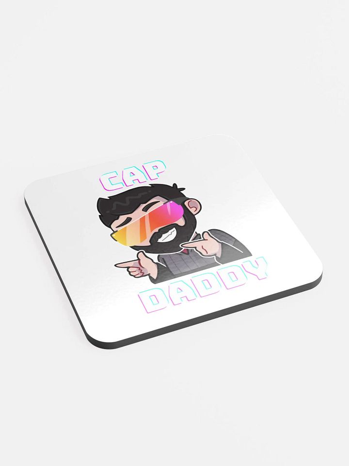 Cap Daddy Glossed Cork Coaster product image (2)