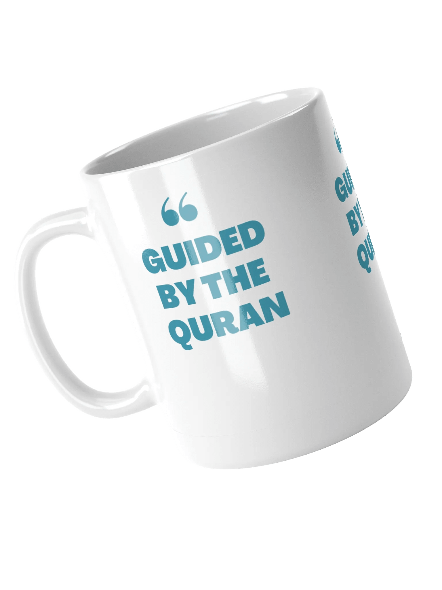 Guided By The Quran White Glossy Mug product image (9)