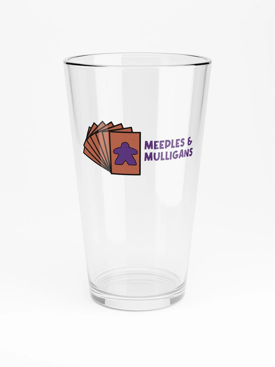 Meeples & Mulligans the (not quite) Pint Glass! product image (3)