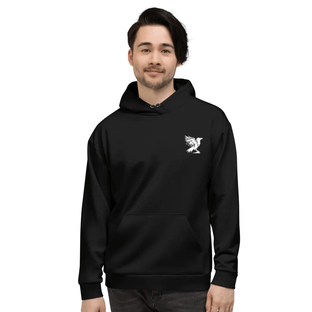 Black Wide Hoodie product image (2)