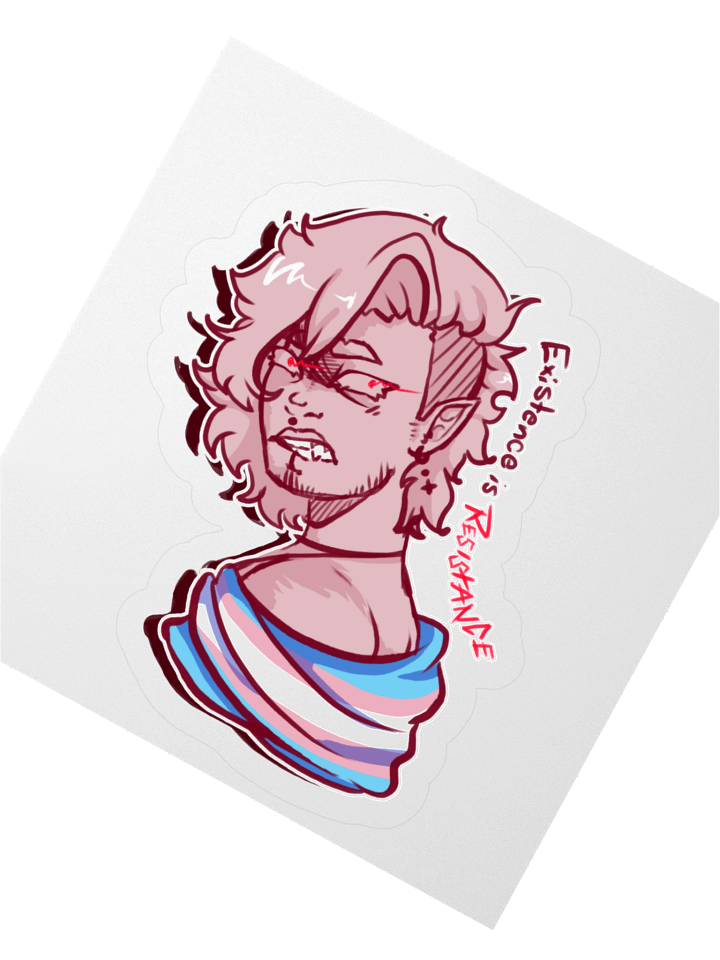 Exist and Resist (Sticker) product image (4)