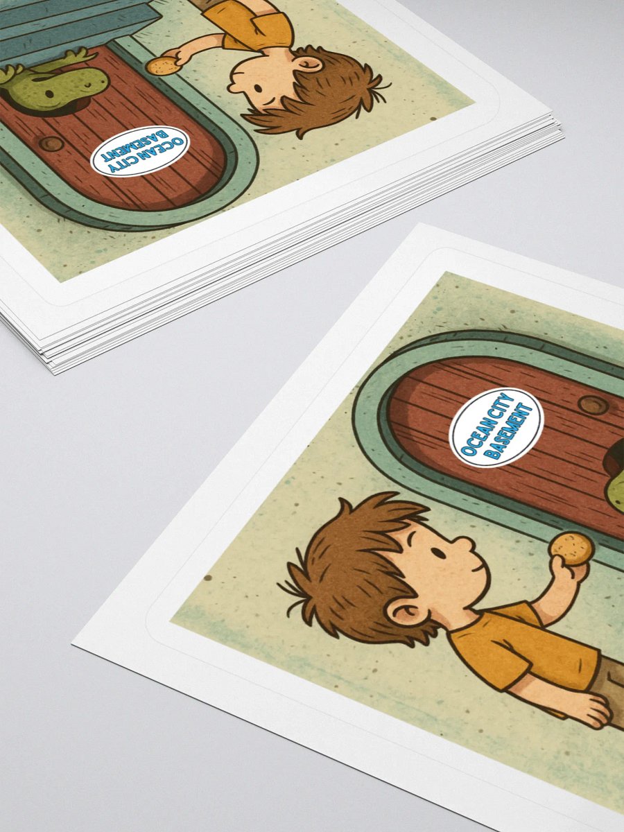 Ocean City Basement Sticker product image (4)
