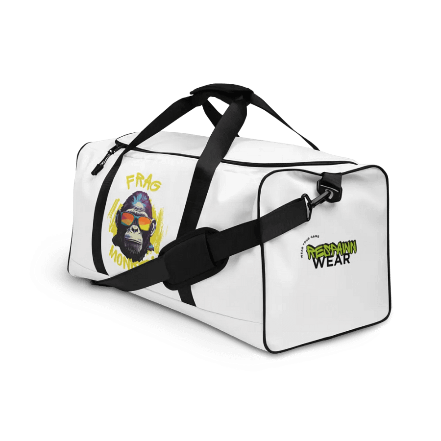 Funky Monkey (yellow) All-Over Print Duffle Bag product image (3)