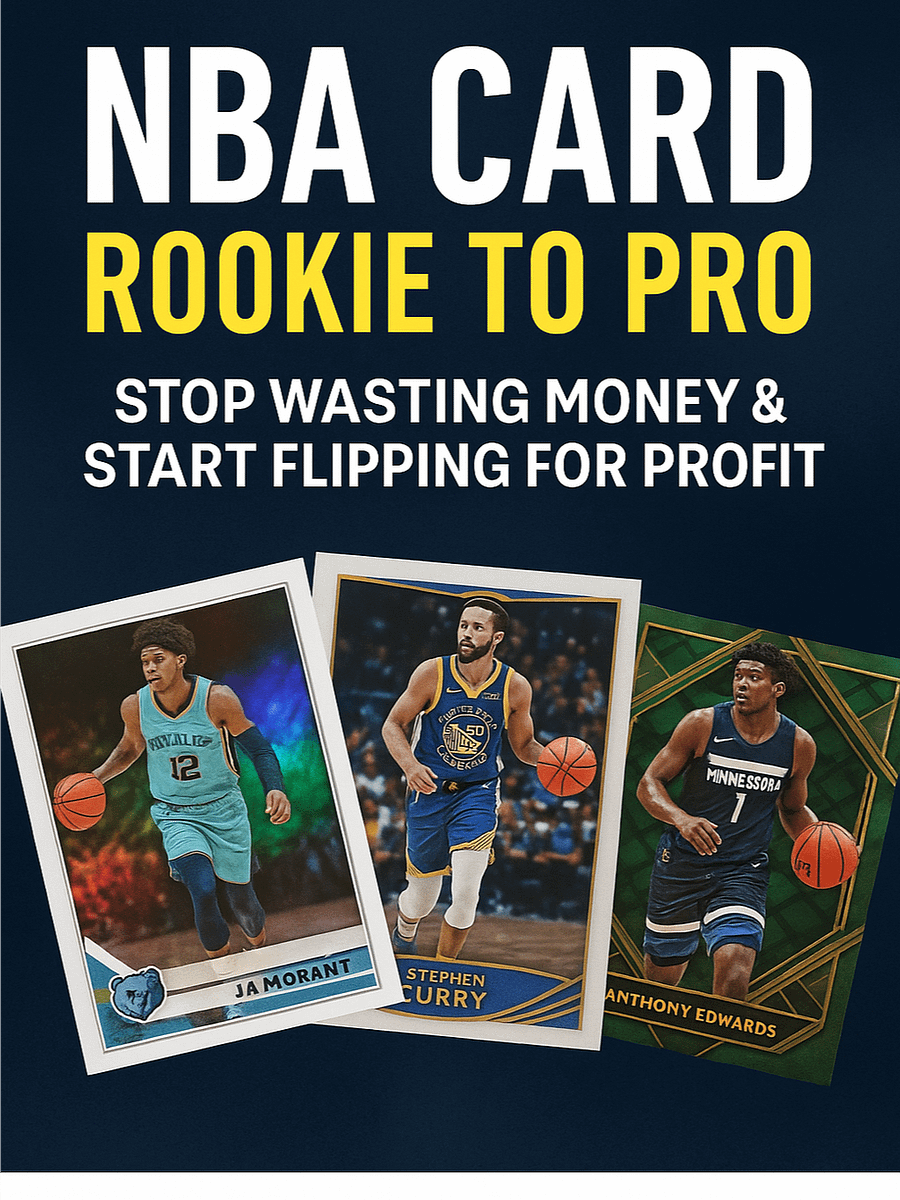 NBA Trading Card Rookie to Pro: How to make money from NBA Cards product image (1)