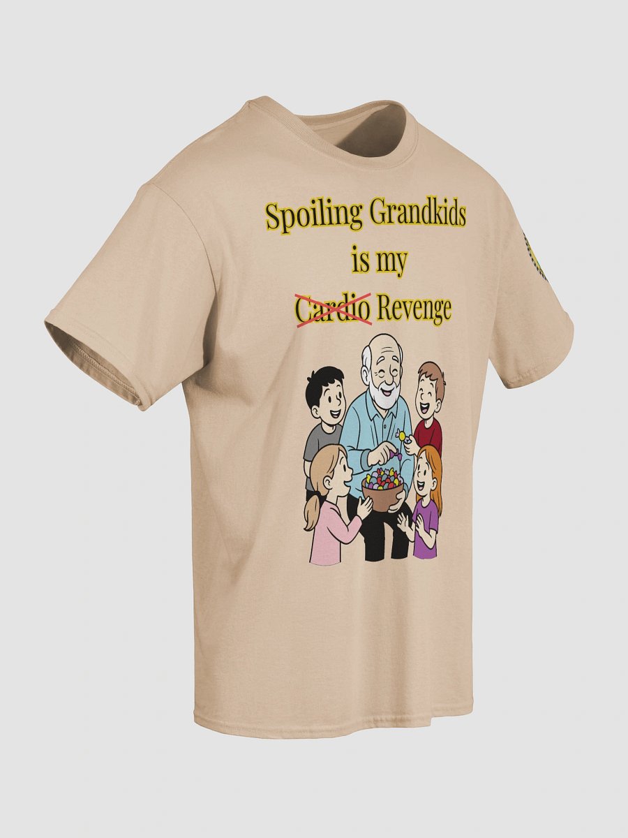 Spoiling Grandkids is my Cardio (Male) Gildan Heavyweight T-Shirt Colors (3) product image (44)