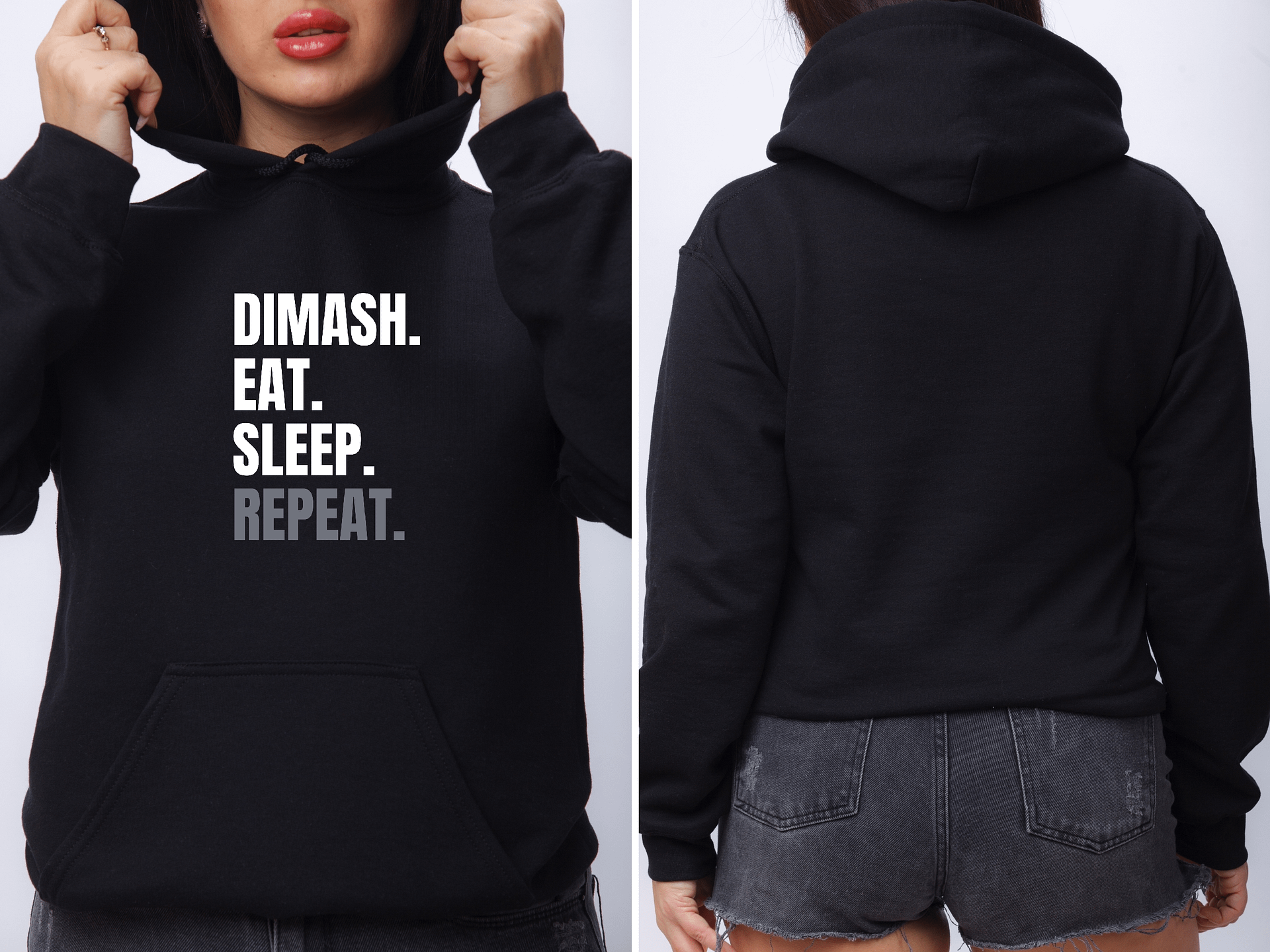 Singer From Kazakhstan Cotton Heritage Unisex Premium Hoodie product image (2)