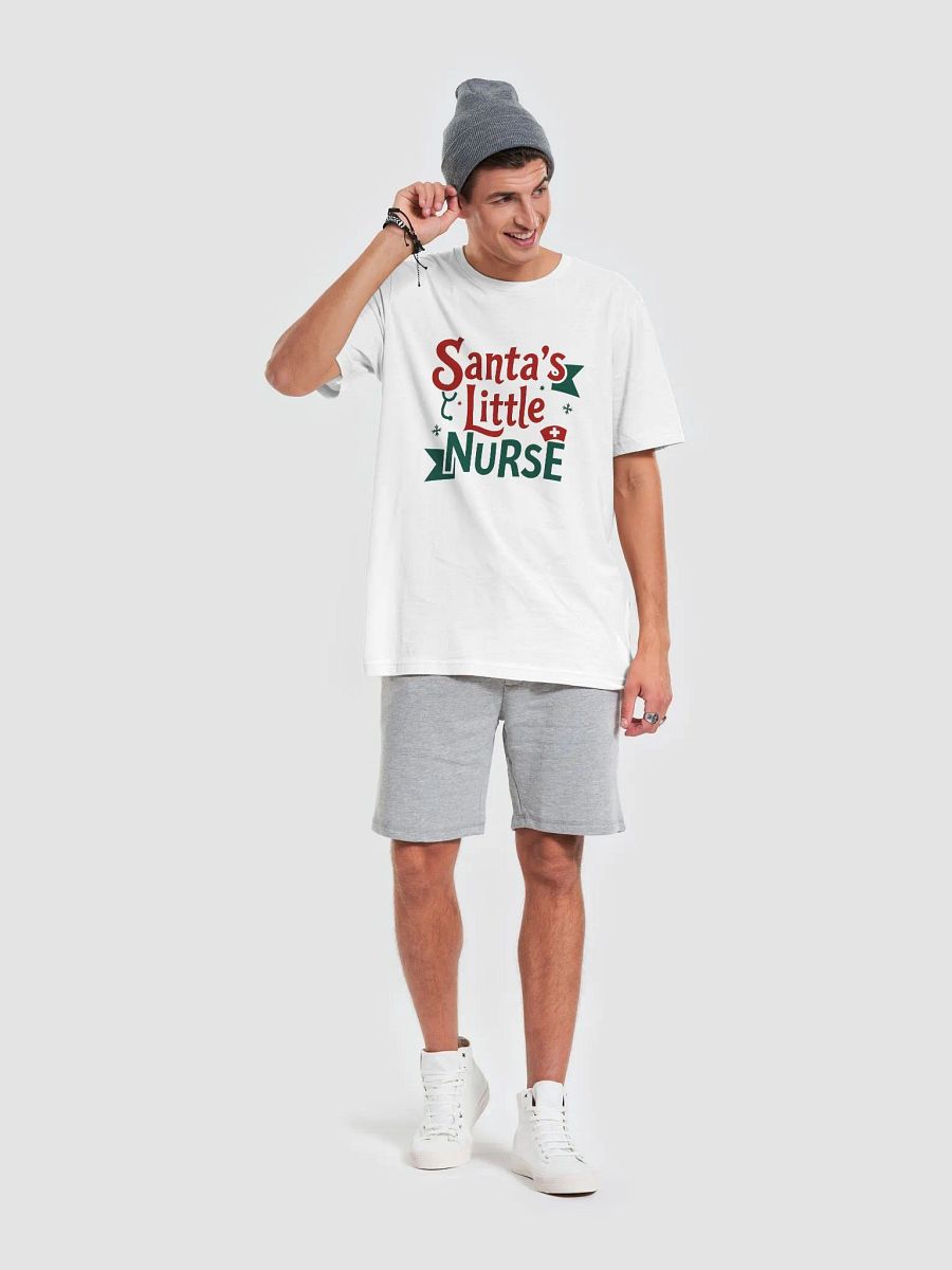 Santa's Little Nurse Festive T-Shirt product image (62)