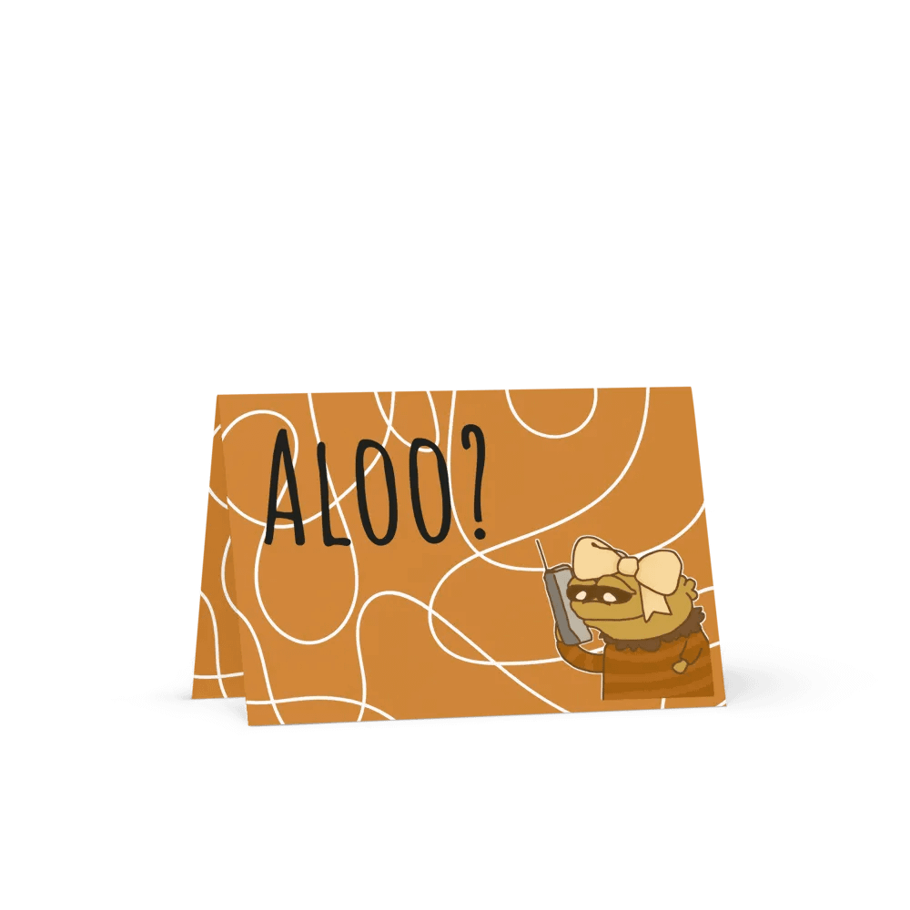 "Aloo?" Greeting Cards product image (5)