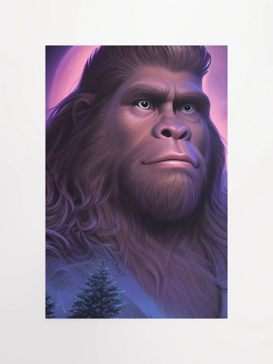 Close up Of Bigfoot Poster. product image (4)