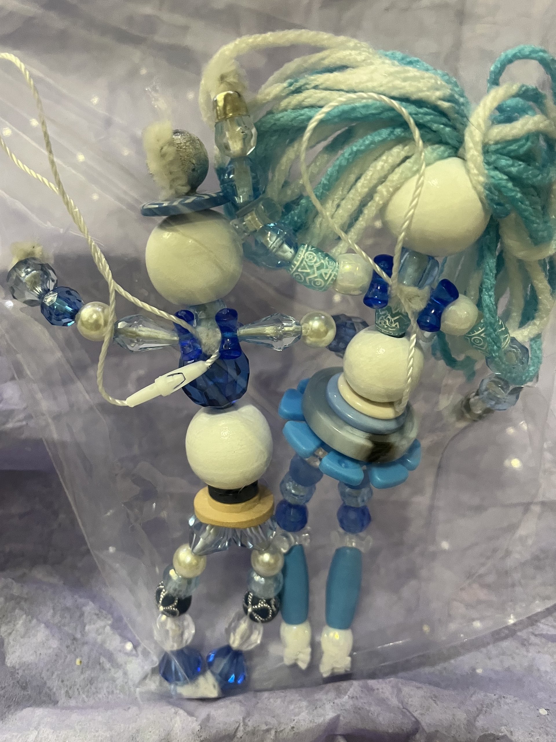 Blue n White SnowTopia ~ Ornament Set product image (2)