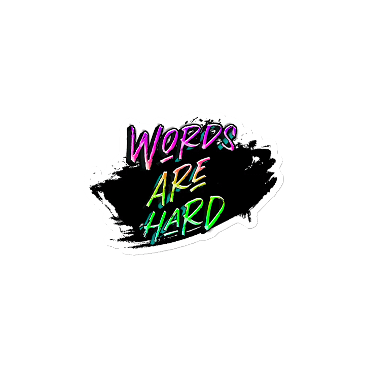 Synisisms Collection - Words Are Hard Magnet product image (2)