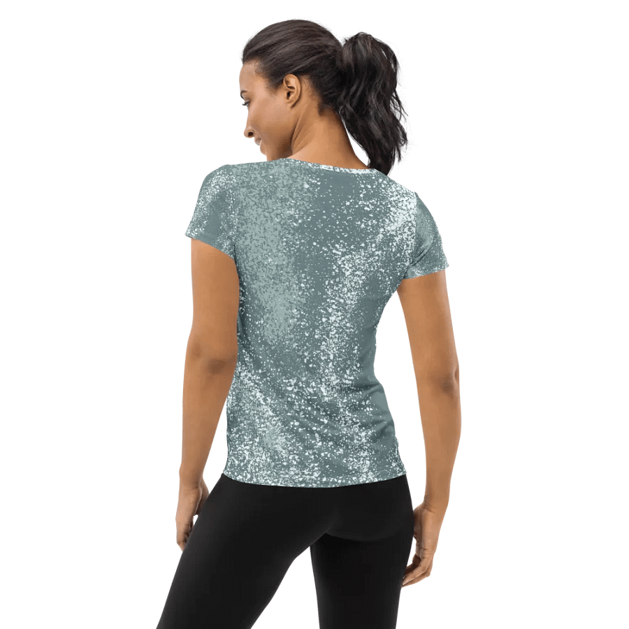 Customizable All-Over Print Women's Athletic Tee product image (2)