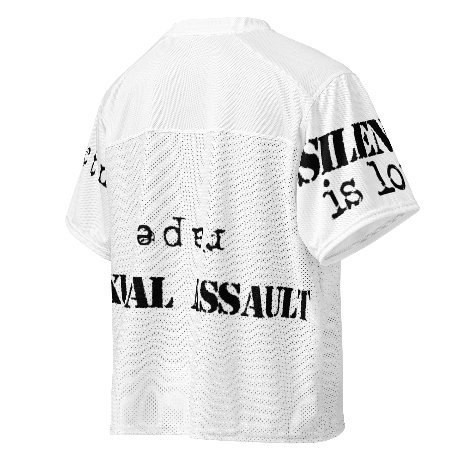 domestic violence sexual assault rape silence is loud jersey product image (4)