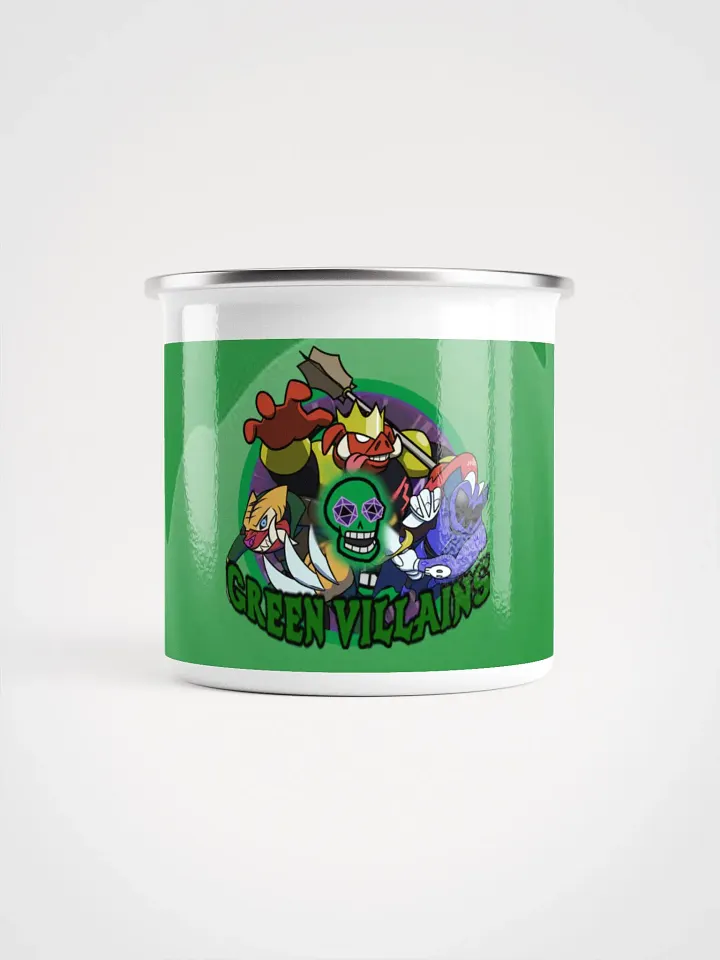 Green Villains Enamel Mug! product image (2)