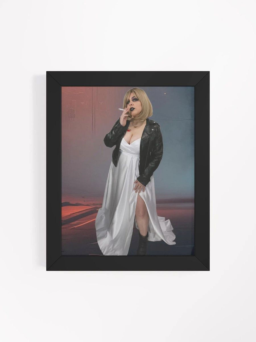 Bride of Chucky Smoking Framed Print product image (4)
