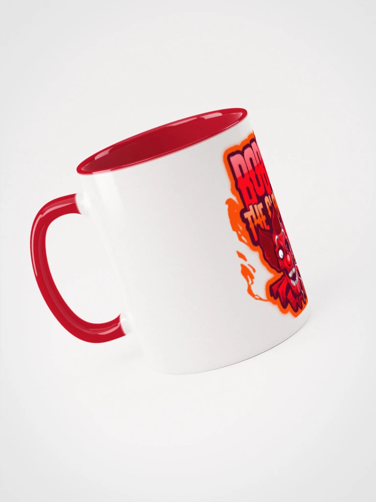 BoboTheClown White/Red Mug product image (3)