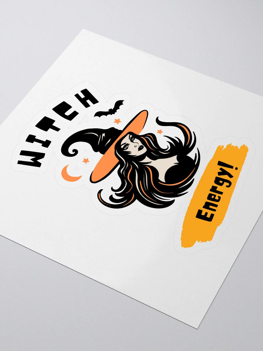 Witch Energy Kiss Cut Stickers product image (3)