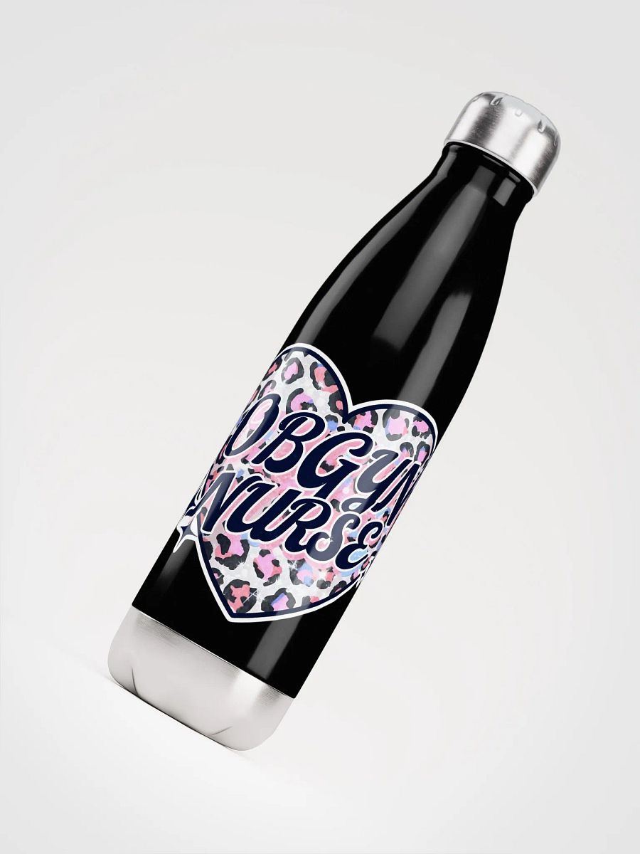 Leopard Love OBGYN Nurse Water Bottle product image (7)