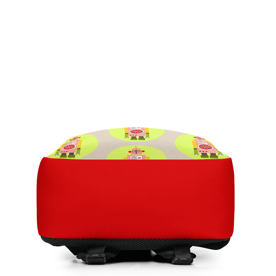 Gyro the Atomic Robot - Backpack in Lime and Red product image (6)