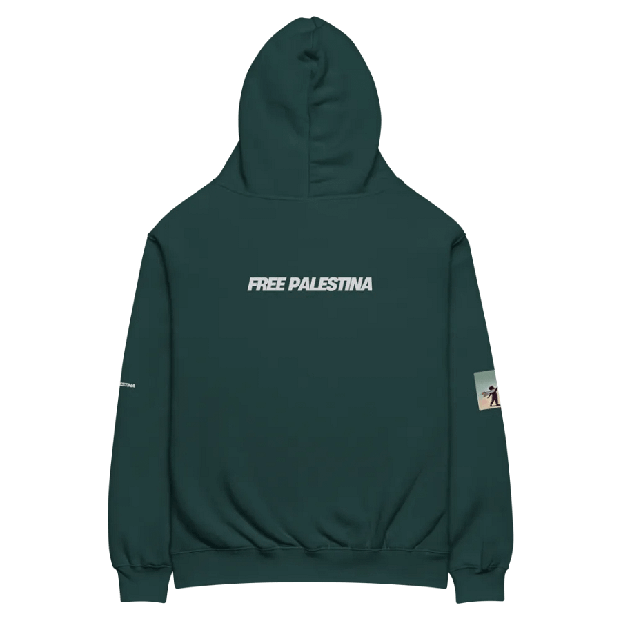 AS Colour Unisex Premium Oversized Hoodie | AI design FREE PALESTINA product image (6)