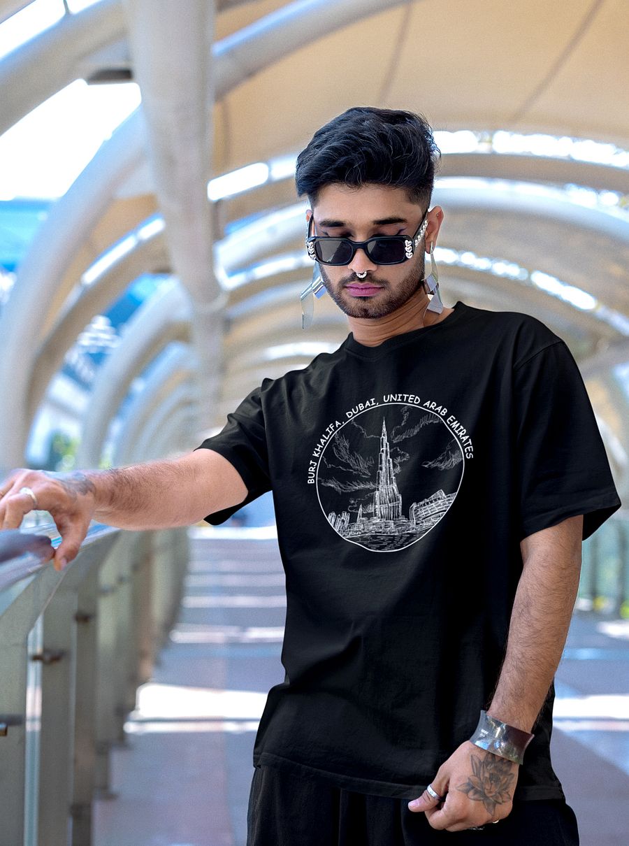 Burj Khalifa Dubai Downtown T-Shirt product image (3)