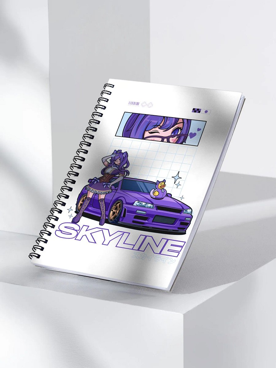 Stormy Skyline Spiral Notebook product image (3)