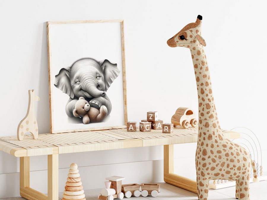 Ellie the Elephant and Teddy product image (2)