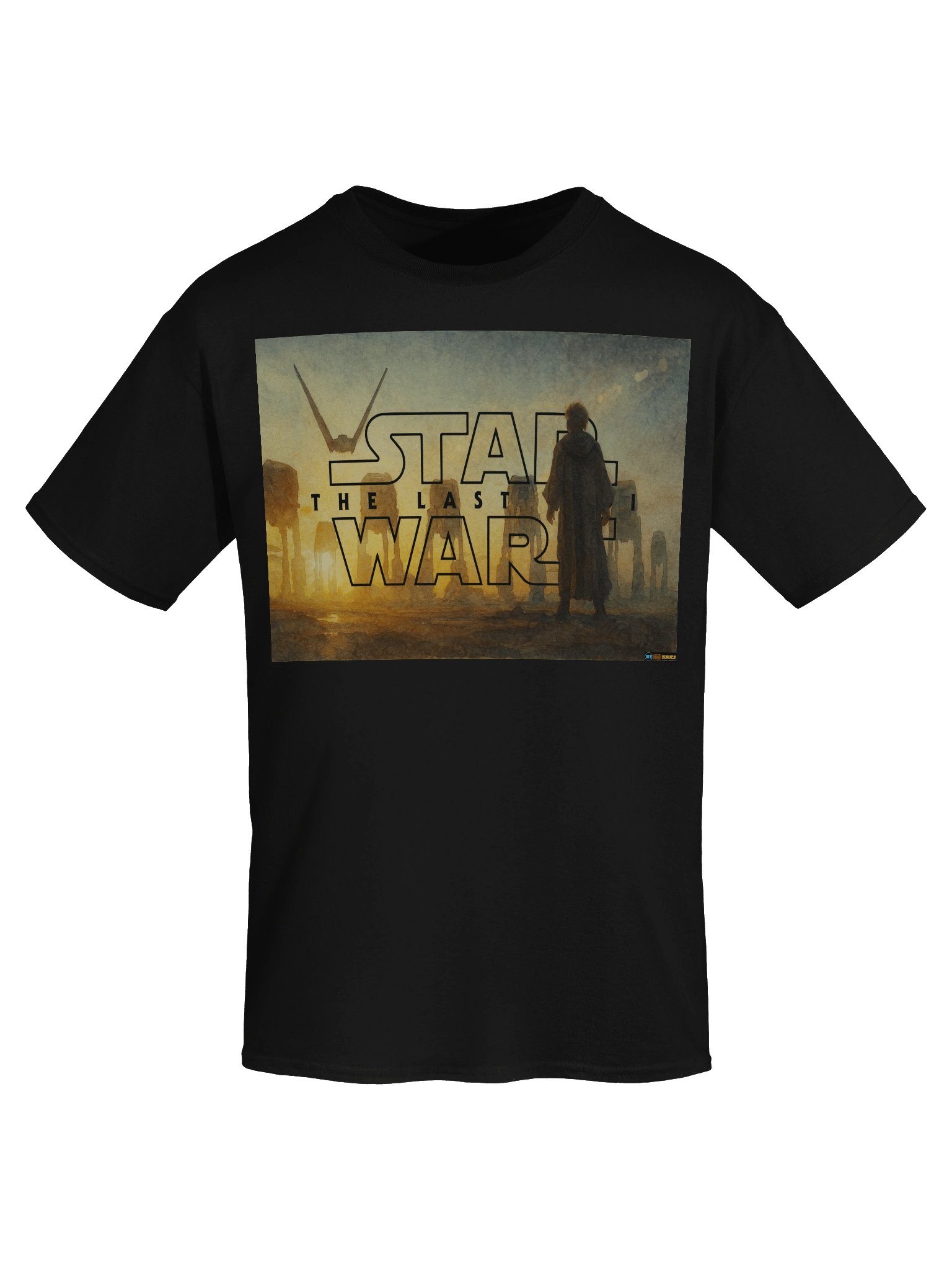 The Last Jedi inspired Title T-Shirt product image (69)