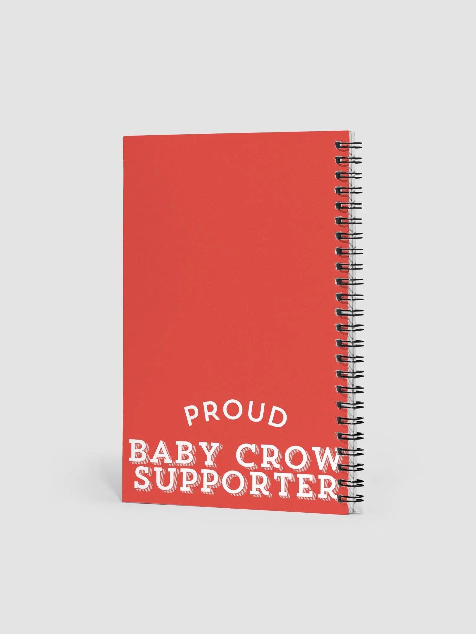 Proud Baby Crow Supporter Notebook product image (2)