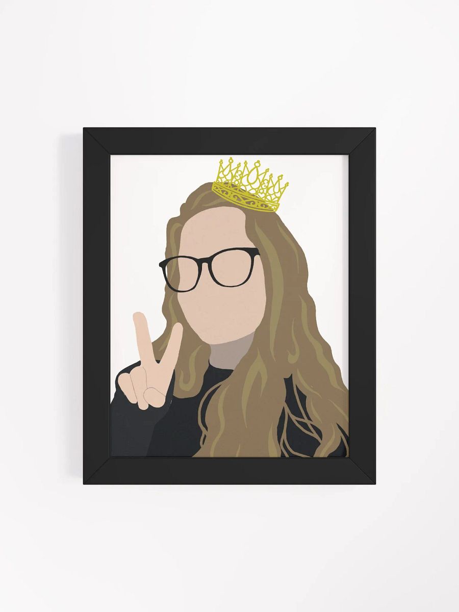 Queen Ellie Art Poster (Framed) product image (16)