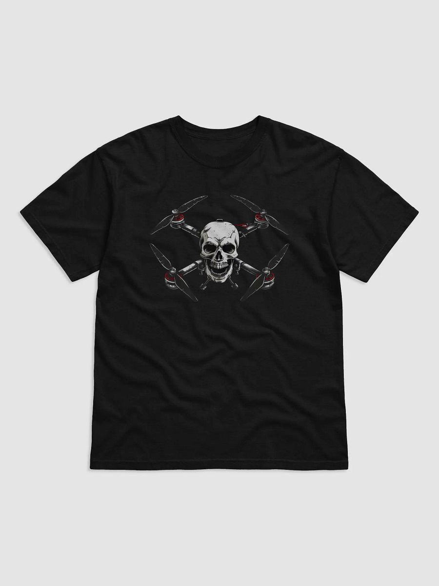 Skull Quadrocopter T-Shirt – Bold and Unique Drone Design Tee product image (1)
