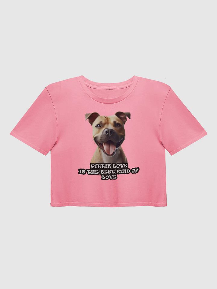 Pittie Love Crop Top product image (17)
