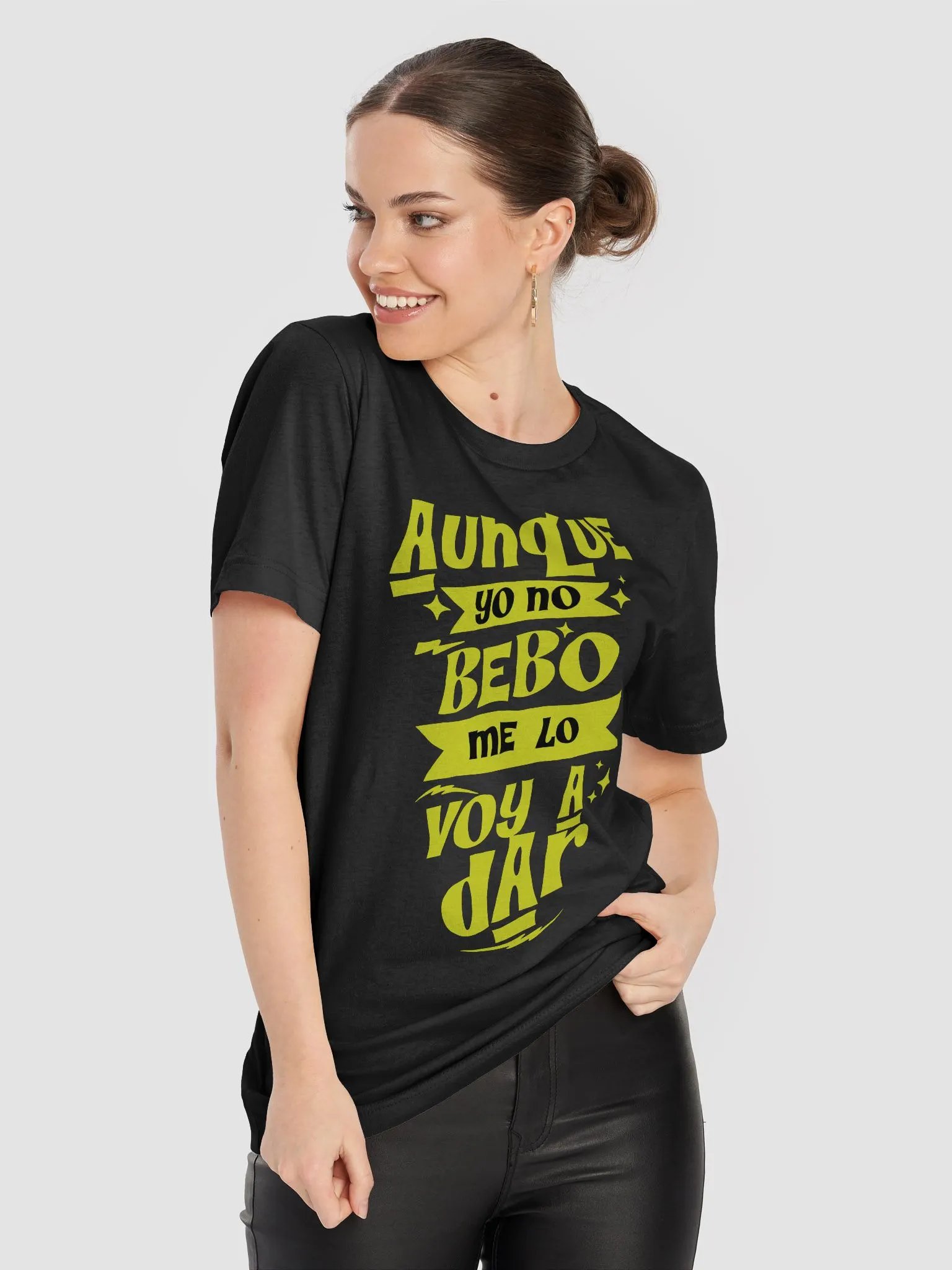 Aunque Yo No Bebo, Me Lo Voy a Dar Camiseta Unisex product image (5)
