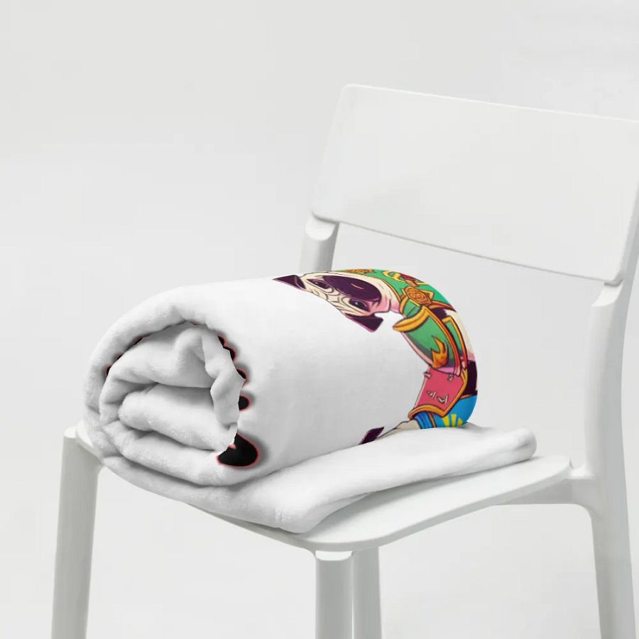 Pug Nation Armored Squad Throw Blanket product image (7)