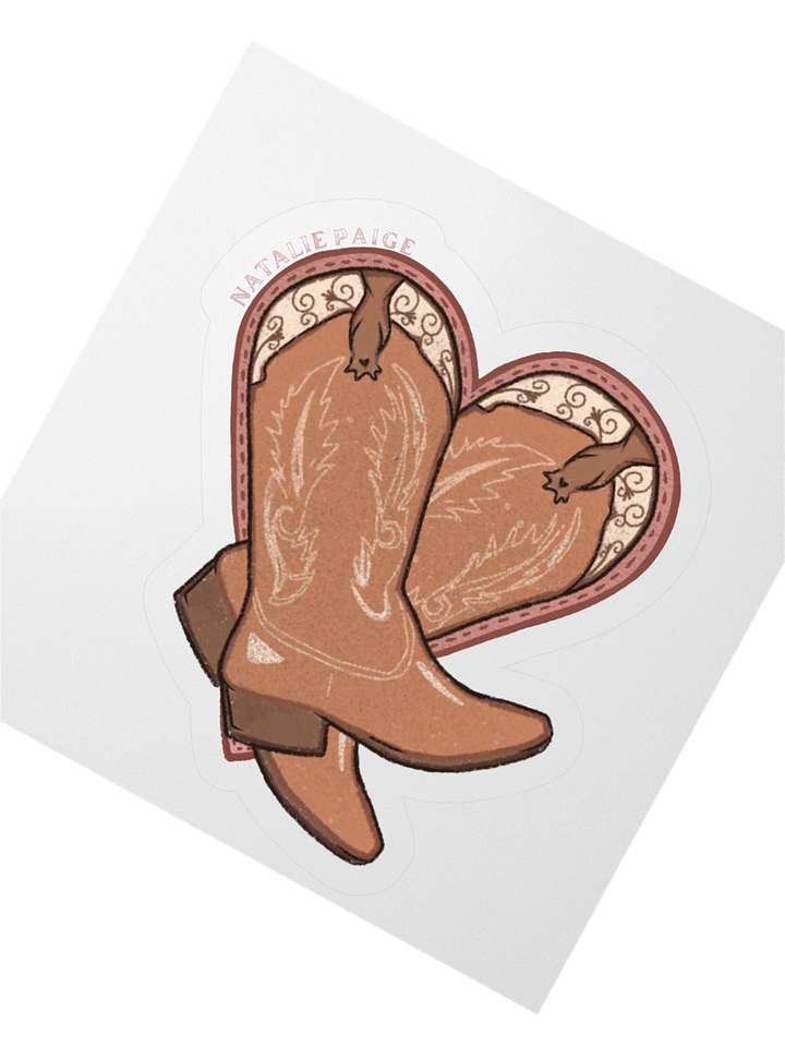 Natalie Paige Boots Sticker product image (2)