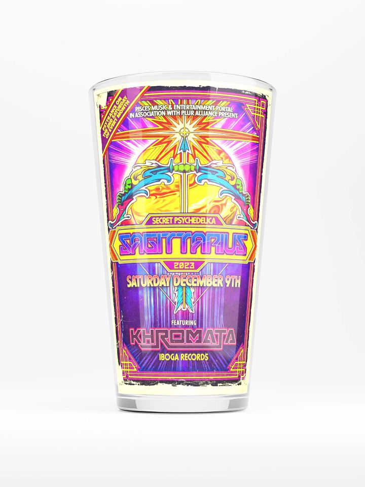 Sagittarius 2023 Shaker Pint Glass product image (1)