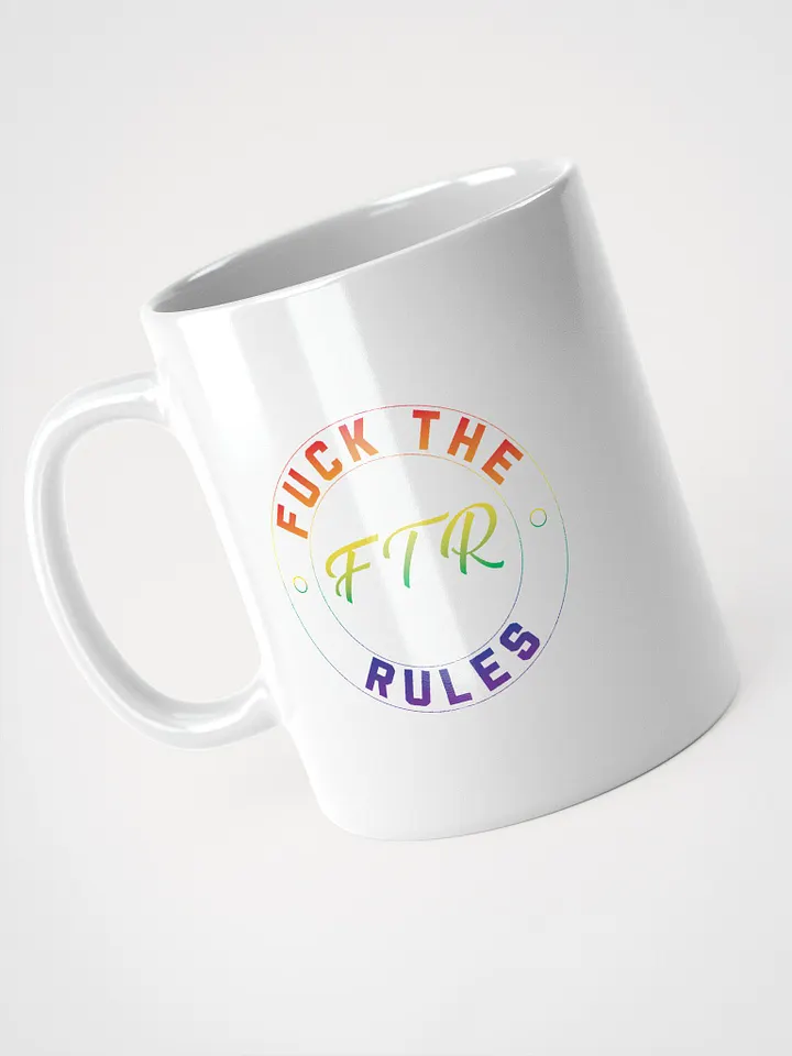 FTR White Mug Rainbow Light product image (1)