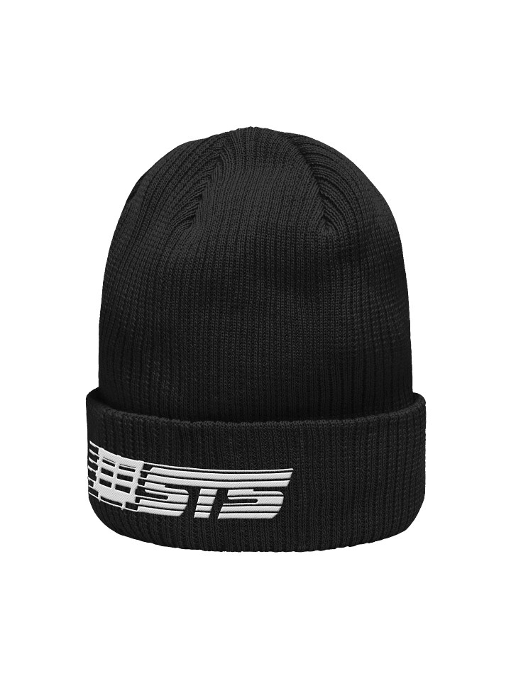 STS Speeding Truck Logo Embroidered Beanie - Dark on Light product image (2)