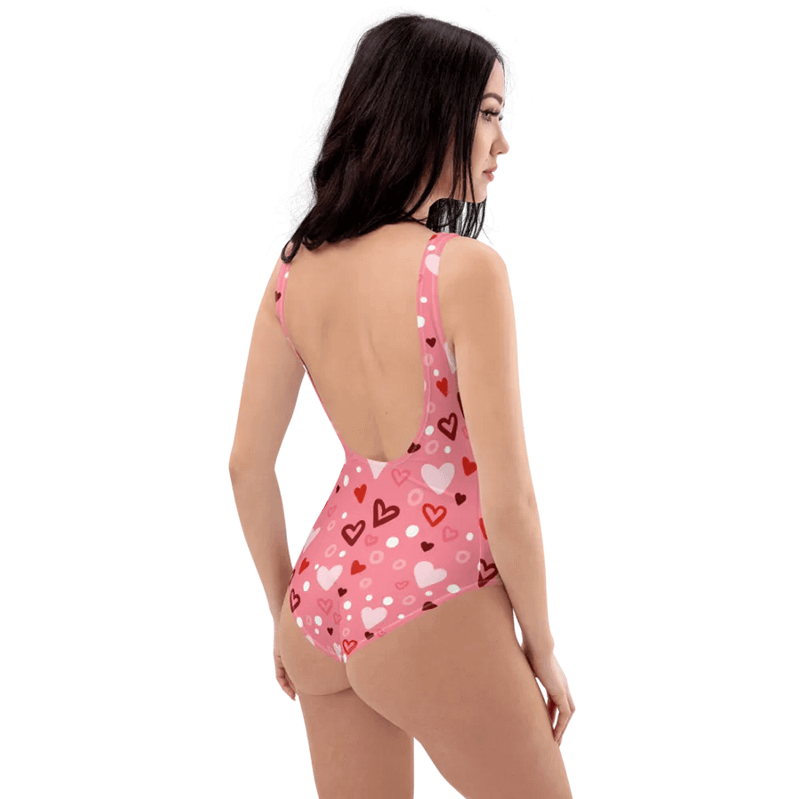 Heart Print Swimsuit product image (3)