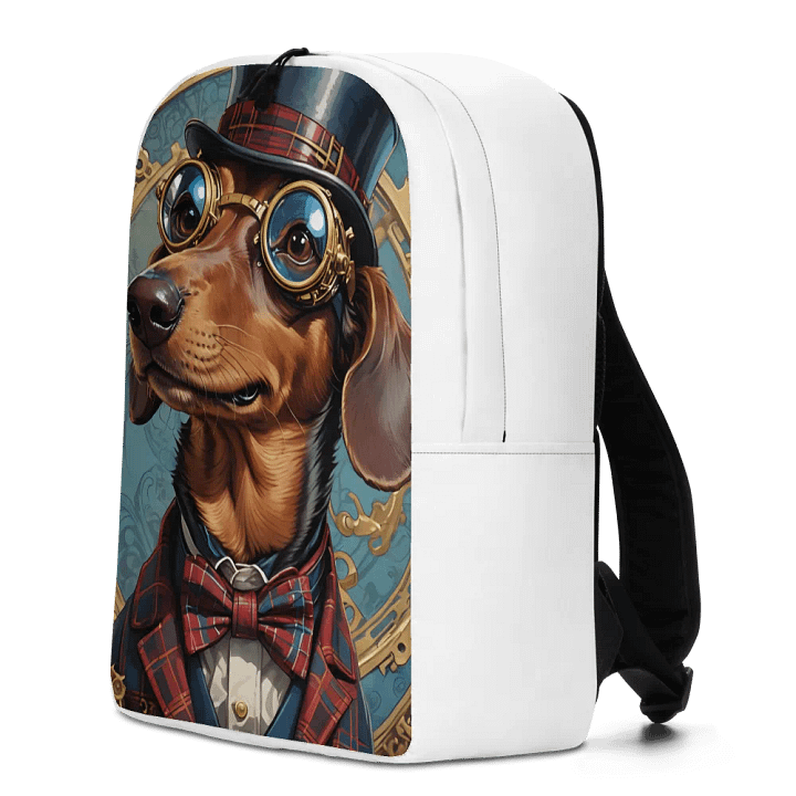 Steampunk Pup All-Over Backpack product image (2)