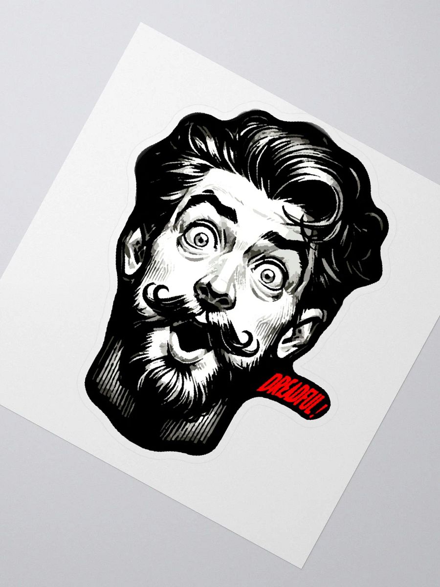 Dreadful Kiss Cut Sticker product image (2)