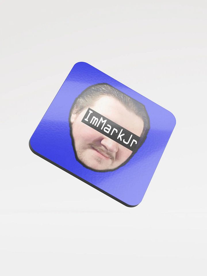 The Mark Jr Glossed Cork Coaster product image (1)
