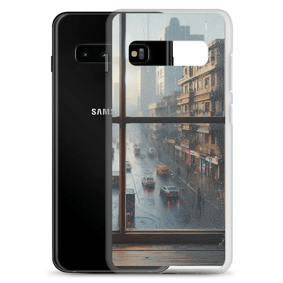Rainy Cityscape Samsung® Clear Case product image (23)