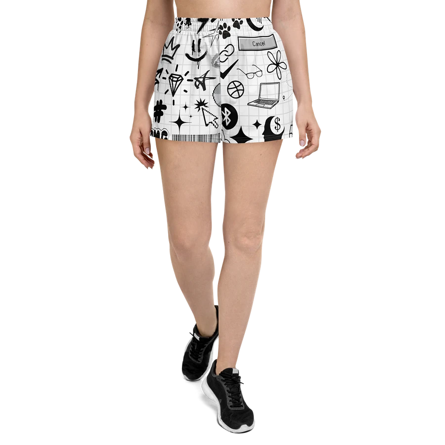 TheeMlle'N'Chill - All Over Print Loose Shorts product image (2)