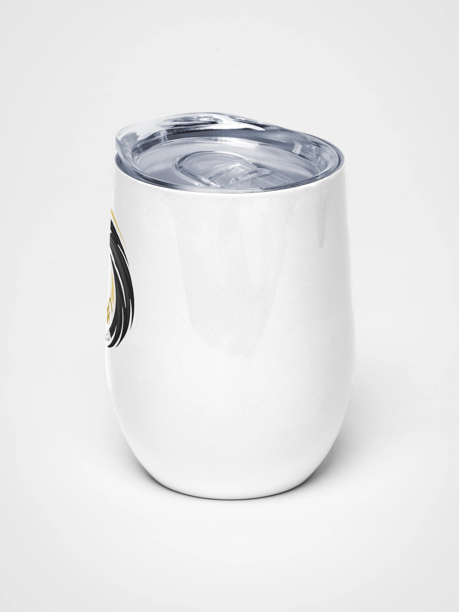 Rule #7 Wine Tumbler Black and Gold product image (5)