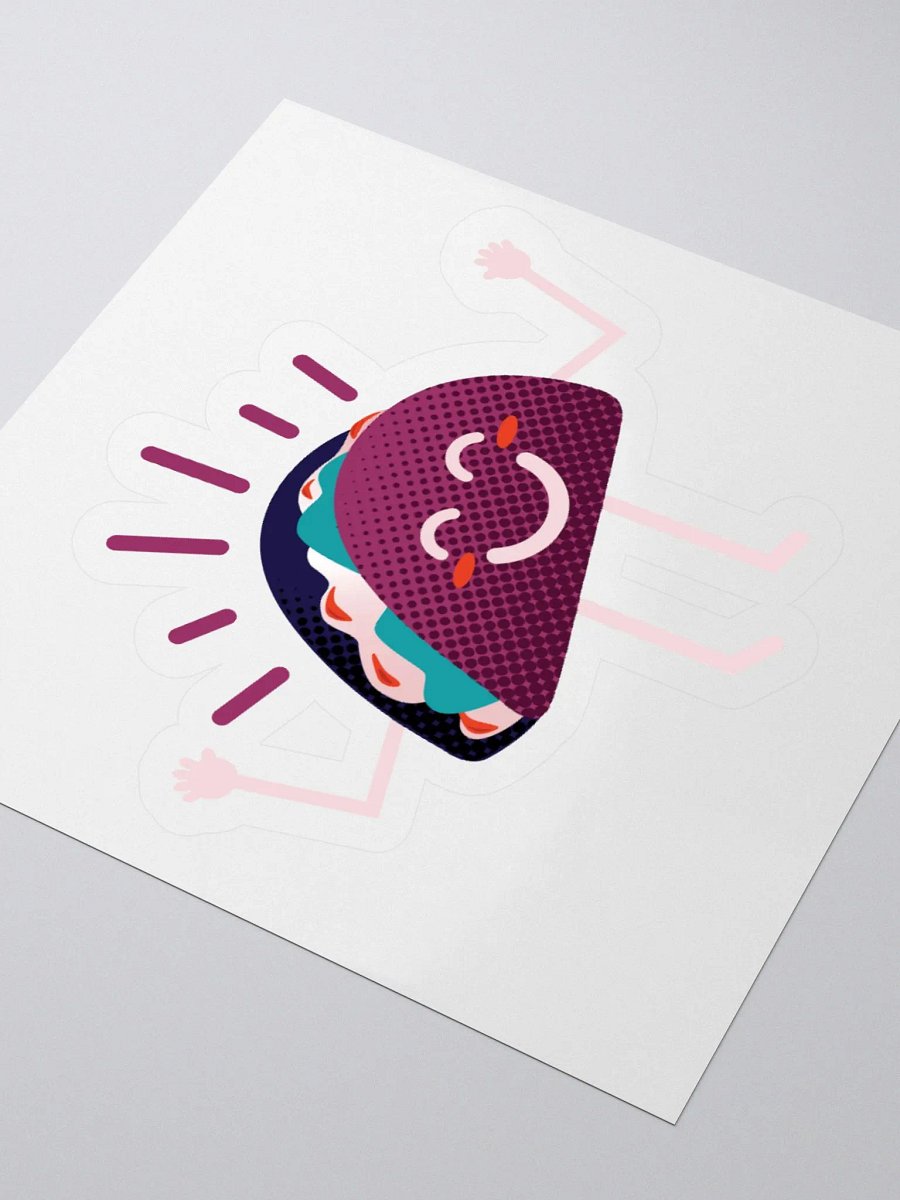 Happy Taco Sticker product image (3)